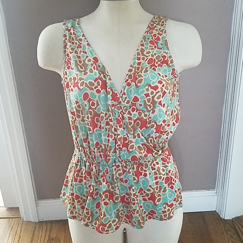 DVF wrap top size 4